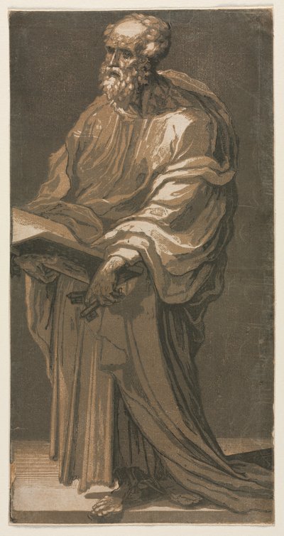 Pyhä Pietari, n. 1547. tekijältä Domenico di Pace Beccafumi  
