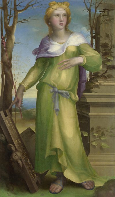 Tanaquil, c. 1519 tekijältä Domenico Beccafumi