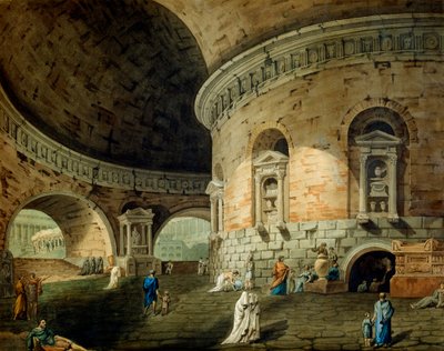 Lavastus teatterinäytelmään, 1800-luvun alku tekijältä Domenico Corsini