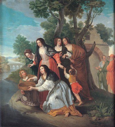 Vestal Tuccia, 1700-luvun toinen puoli. tekijältä Domenico Corvi