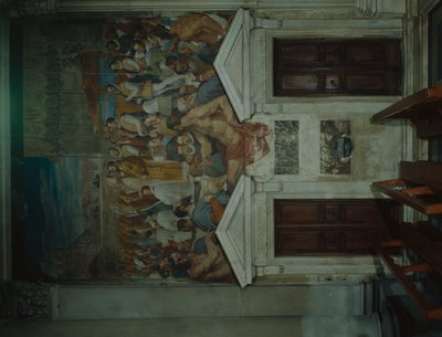 Pyhän Antoninuksen ruumiin kulkue, 1589 (freso) tekijältä Domenico Cresti