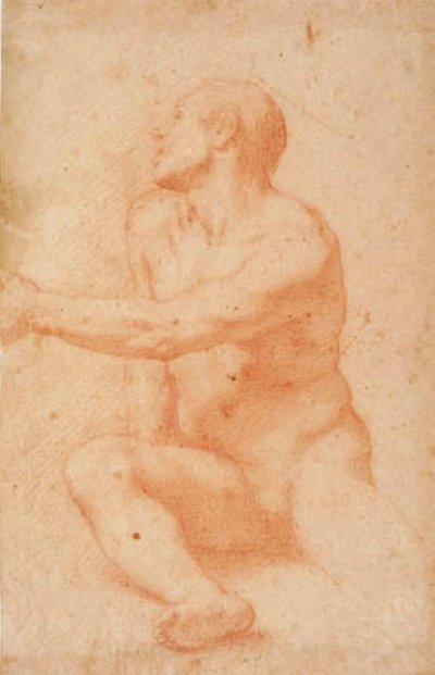 Istuva alasti tekijältä Domenico Cresti