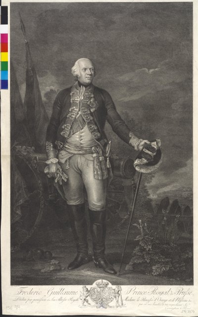 Preussin kuningas Frederick William II tekijältä Domenico Cunego