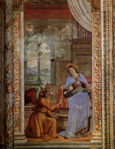 Annunciation tekijältä Domenico Ghirlandaio