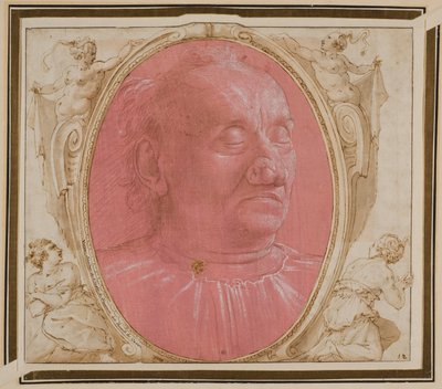 Vanhan miehen pää tekijältä Domenico Ghirlandaio