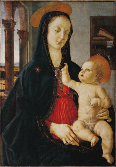 Madonna ja lapsi ... tekijältä Domenico Ghirlandaio