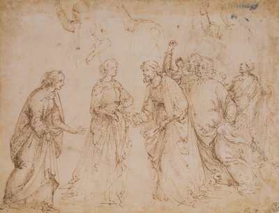 Neitsyen avioliitto tekijältä Domenico Ghirlandaio
