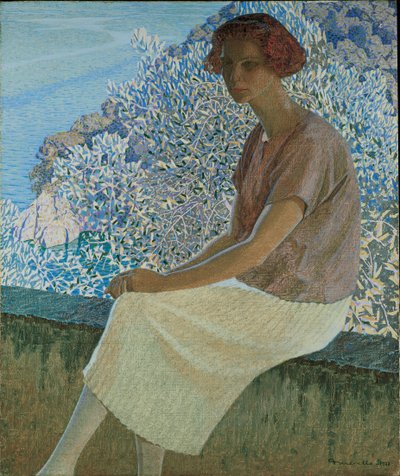 Argent rauhallinen. Alma Fidoran muotokuva, 1922. tekijältä Domenico Guerello