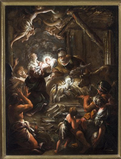 Syntymä tekijältä Domenico I Piola