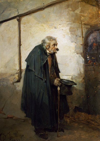 Kunnianosoitus Madonnalle tekijältä Domenico Induno