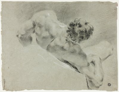 Mies alasti takaapäin tekijältä Domenico Maggiotto