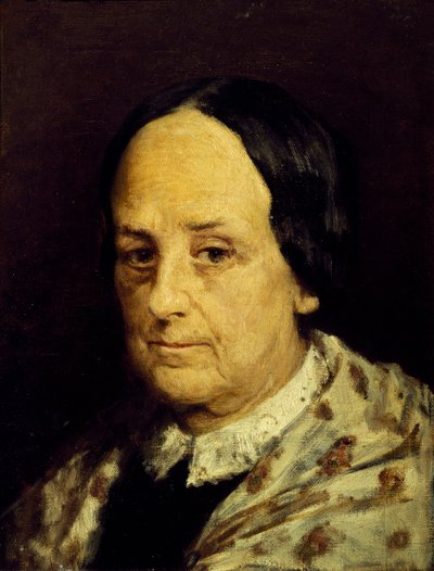 Luisa Ruggerin muotokuva, kirjoittanut Domenico Morelli (1823-1901) tekijältä Domenico Morelli