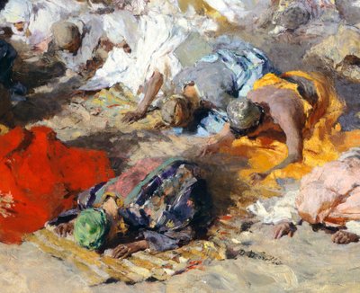 Muhammedin saarna tekijältä Domenico Morelli