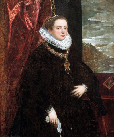 Lady in Black, 1560-luku tekijältä Domenico Robusti Tintoretto