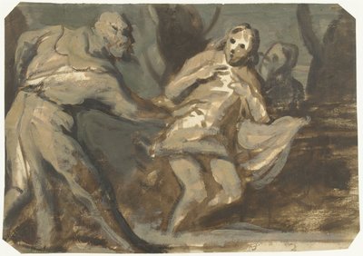 Susanna ja vanhimmat tekijältä Domenico Tintoretto