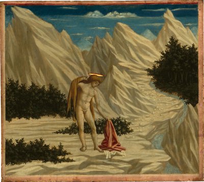 Sant Joan al desert finlandès tekijältä Domenico Veneziano
