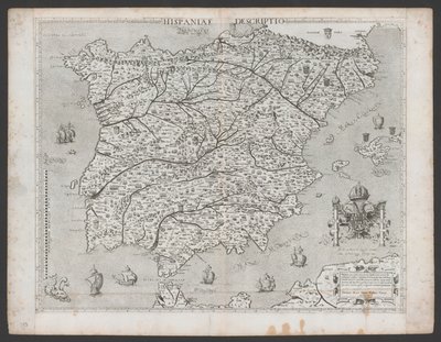 Hispaniae Descriptio de Domenico Zenoi (1560) tekijältä Domenico Zenoi
