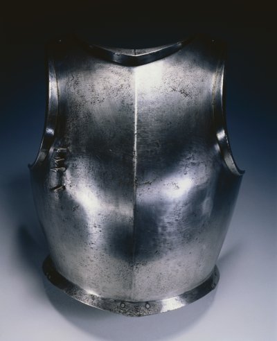Goottilainen rintakilpi, jossa lansettituki, n. 1490-1500 tekijältä Domenico dei Barini