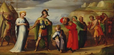 Scipion kontinenssi (237-183 eKr.) tekijältä Domenico di Pace Beccafumi  