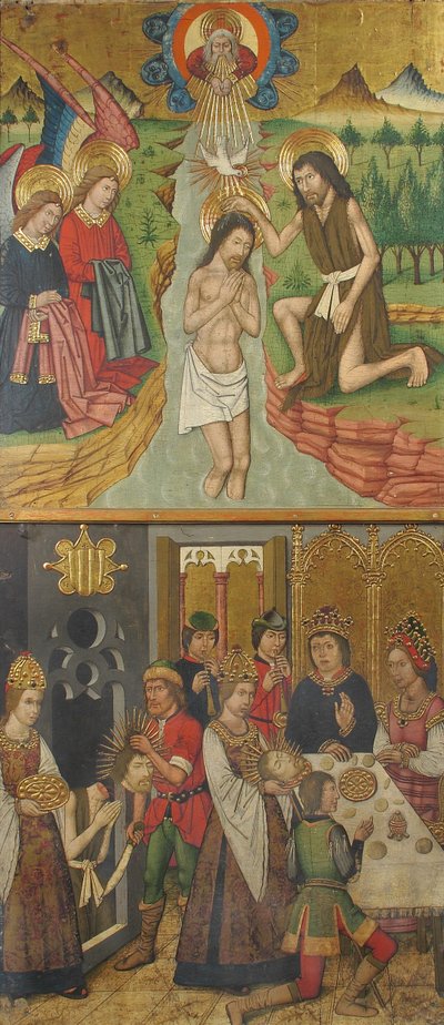 Paneeli Saint John Retablelta, 1464-1507. tekijältä Domingo Ram