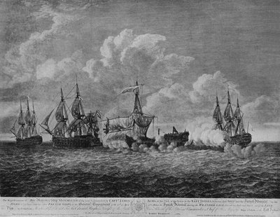 Providienin taistelu vuonna 1786 tekijältä Dominic Serres