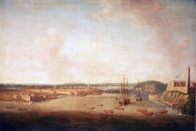 Seitsemänvuotinen sota (1756-1763): Havannan (Kuuba) valtaaminen, kaupungin valtaaminen 14. elokuuta. tekijältä Dominic Serres