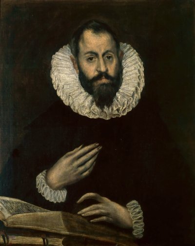 Miehen muotokuva, noin 1600-1610. tekijältä Dominico El Greco