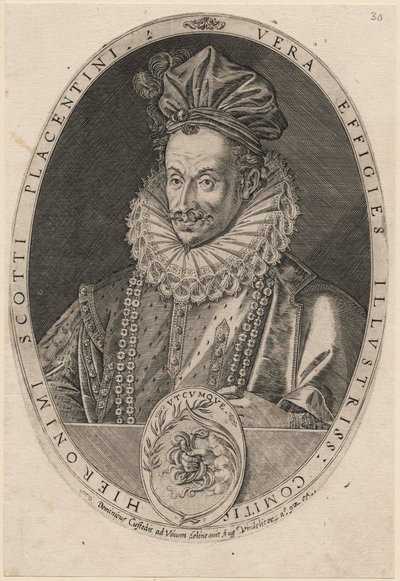 Jeronimo Scotto, ennen vuotta 1615 tekijältä Dominicus or Custodis Custos