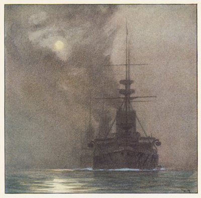 Rudyard Kipling: Kipling: The Wet Litany (värilitografia). tekijältä Donald (after) Maxwell