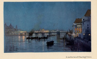 A Nocturne of Charing Cross, "The New Lights o