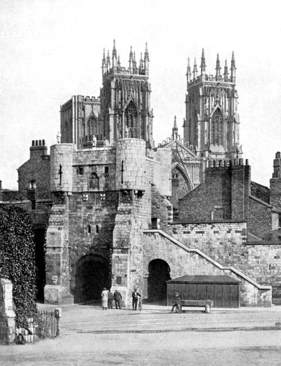 Bootham Bar, York, North Yorkshire, 1924-1926. tekijältä Donald McLeish