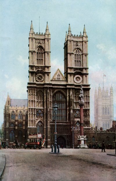 Westminster Abbey, Lontoo, 1930-luku tekijältä Donald McLeish