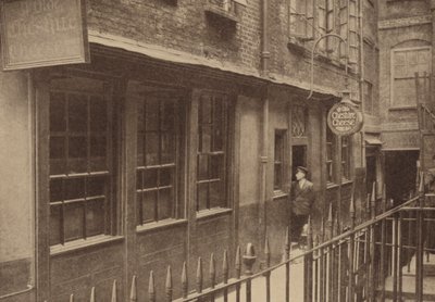 Ye Olde Cheshire Cheese Pub (m/w kuva) tekijältä Donald McLeish