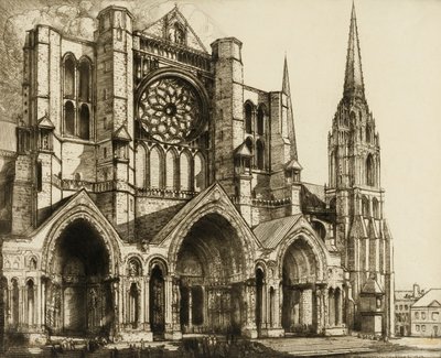 Chartres, Pohjoinen portaali tekijältä Donald Shaw MacLaughlan