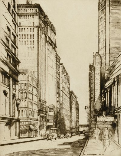 Chicago, Monroe Street tekijältä Donald Shaw MacLaughlan