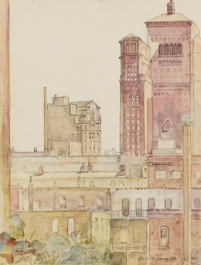 Chicago, Kattojen lähellä Allerton House, Chicago tekijältä Donald Shaw MacLaughlan