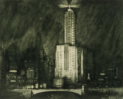 Chicago, Wacker Drive tekijältä Donald Shaw MacLaughlan