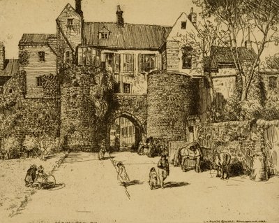 La Porte Gayole, Boulogne-sur-Mer tekijältä Donald Shaw MacLaughlan