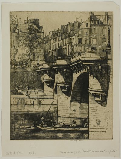 Pont Neuf, Pariisi tekijältä Donald Shaw MacLaughlan