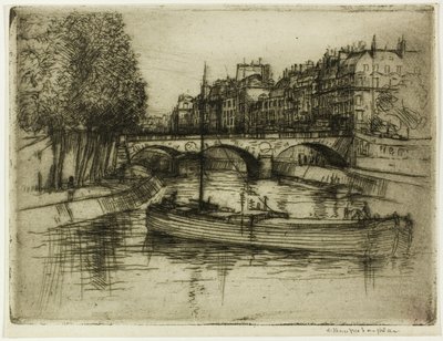 Pont St. Michel, Pariisi tekijältä Donald Shaw MacLaughlan