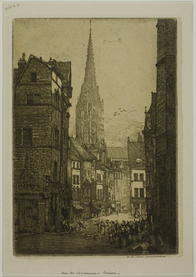 Rue du Chasseur, Rouen tekijältä Donald Shaw MacLaughlan