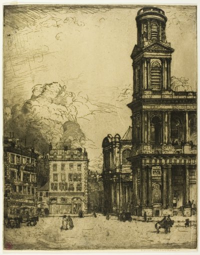 Saint Sulpice, Pariisi: Suuri torni tekijältä Donald Shaw MacLaughlan