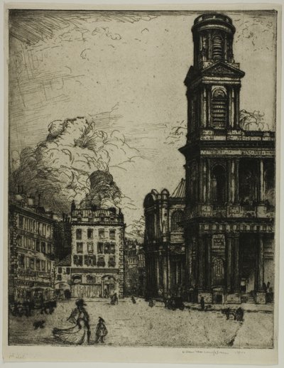 Saint Sulpice, Pariisi: Suuri torni tekijältä Donald Shaw MacLaughlan
