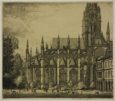 St. Ouen, Rouen tekijältä Donald Shaw MacLaughlan