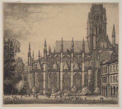Saint-Ouen, Rouen tekijältä Donald Shaw MacLaughlan