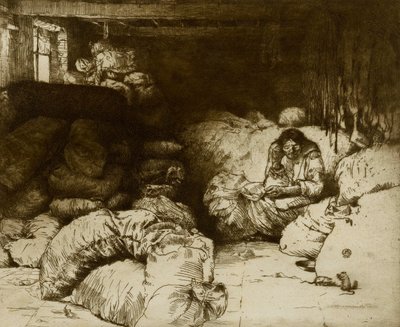 Nukkuva rätinmyyjä tekijältä Donald Shaw MacLaughlan