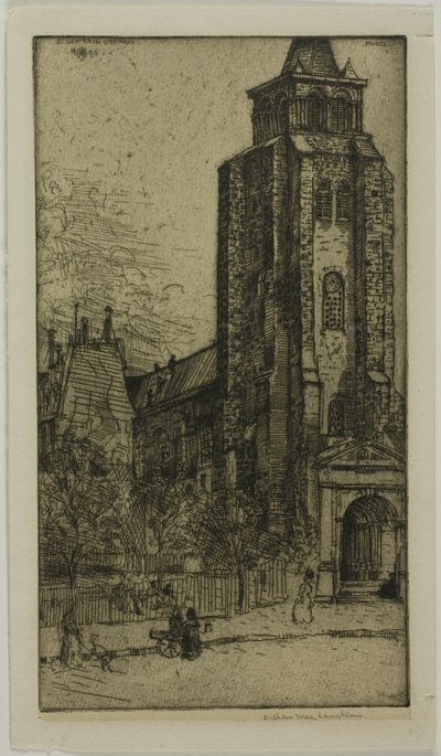 St. Germain-des-Presin torni tekijältä Donald Shaw MacLaughlan