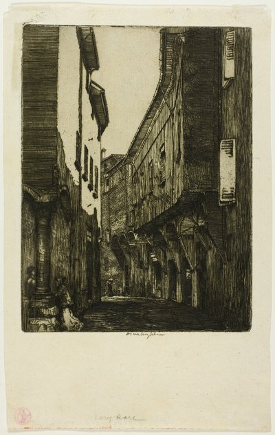 Via San Vitale, Bologna tekijältä Donald Shaw MacLaughlan