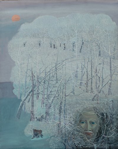 Mr Galaverna (Rime Ice), Isäni, n. 1968 (öljy kankaalle) tekijältä Donatella Merlo