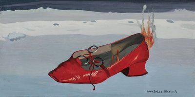 Punainen tohveli tekijältä Donatella Merlo